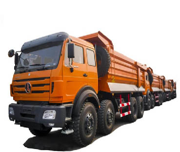Beiben 380hp 8x4 Tipper Dump Truck model 3138K
