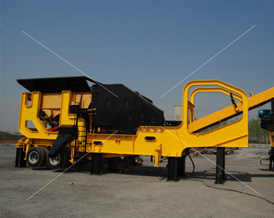 Mobile Jaw crushing plant (tyre) 70-300t/h